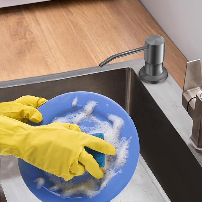 Soap Dispenser for Kitchen Sink, Built in Sink Soap Dispenser Lotion Dispenser - Image 7