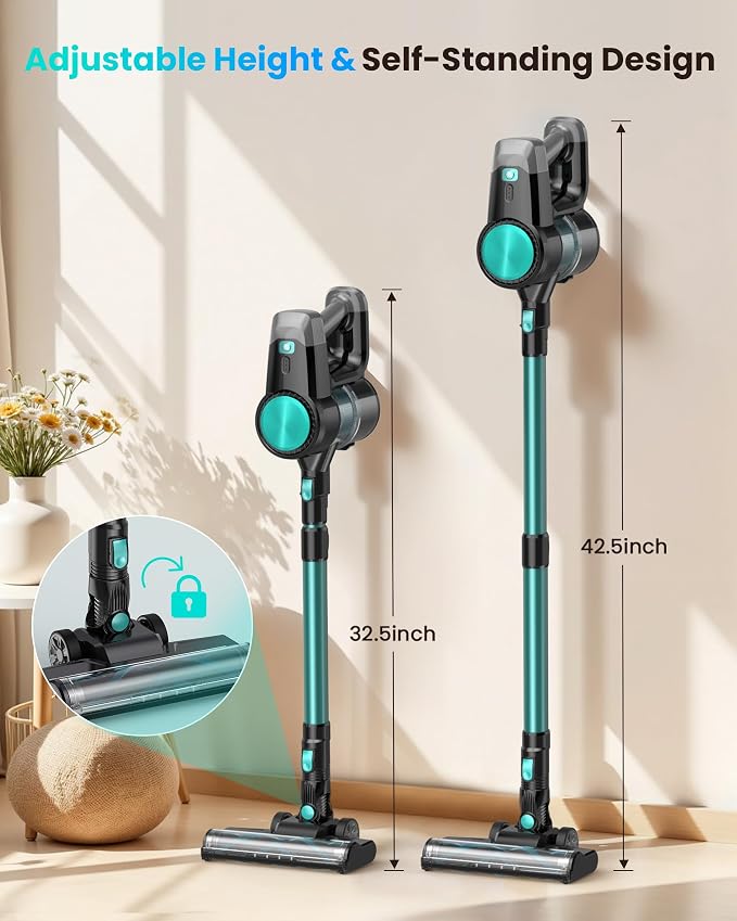 N3T Cordless Vacuum Cleaner, Wireless Stick Vacuum - Image 5