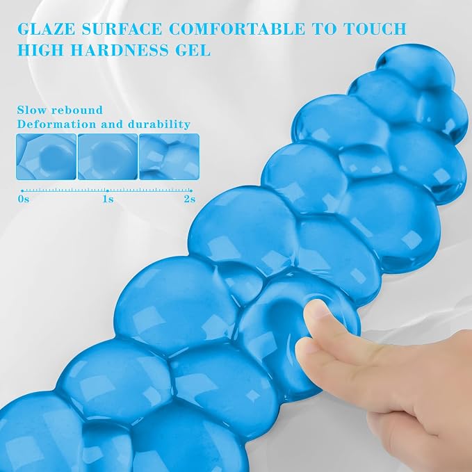 Gel Cloud Keyboard Wrist Rest, Cute Wrist Support and Arm Support Keyboard Rest - Image 4