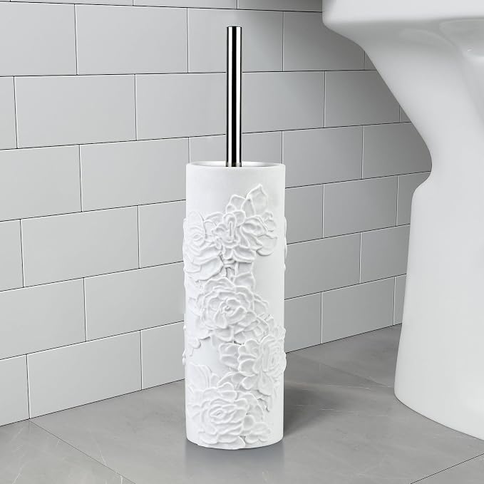 Toilet Brush and Holder Set for Bathroom, Stylish and Durable Cleaning Tool - Image 7