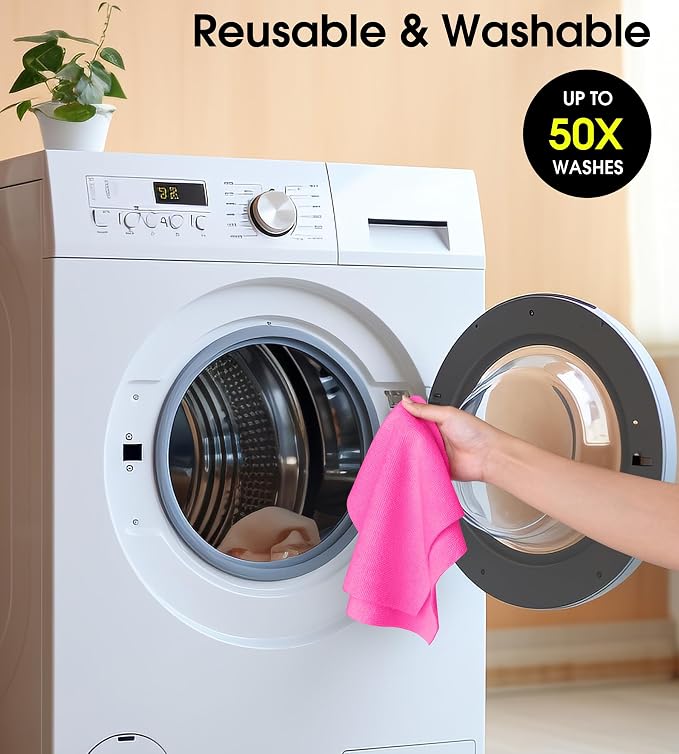 KitchLife Microfiber Cleaning Cloth Roll - Image 5