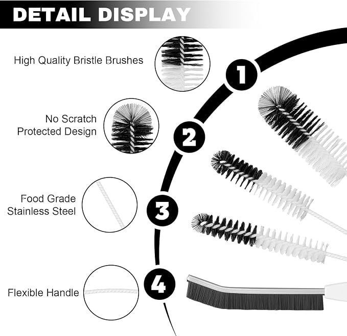 Bottle Cleaning Brush Set - Image 3