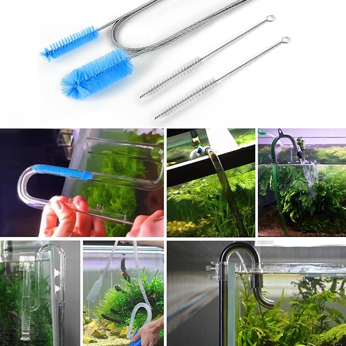 Flexible Long Drain Brush, Double Elastic Ended Nylon Cleaner Hose Tube Pipe - Image 6