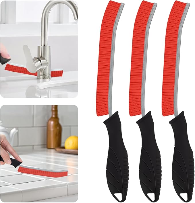 SXhyf Hard Bristle Crevice Cleaning Brush by SXhyf