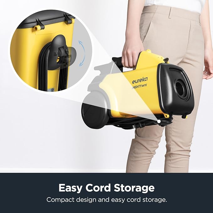 Eureka 3670M Canister Cleaner, Lightweight Powerful Vacuum - Image 3