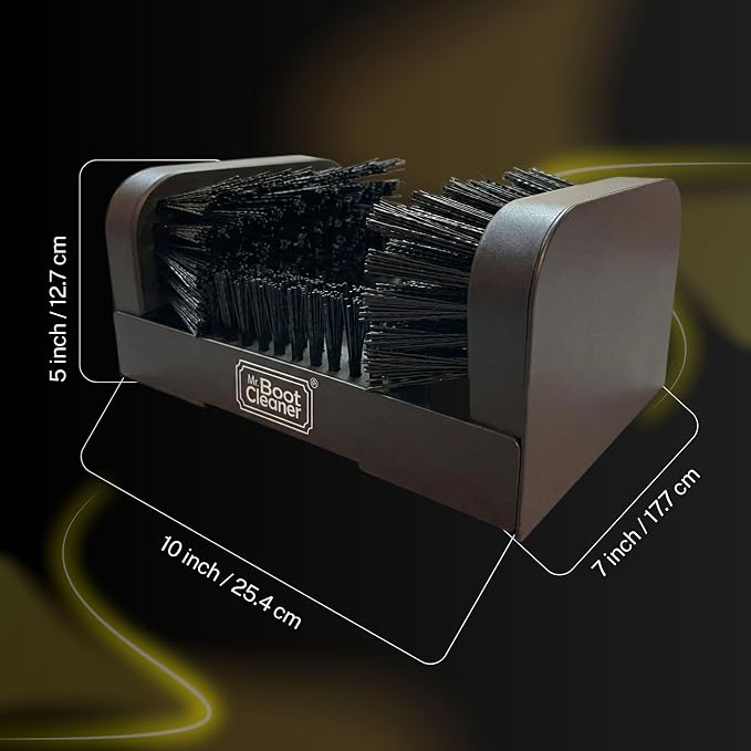 Heavy Duty Boot Brush Cleaner Outdoor Floor Mount or Portable Boot - Image 6