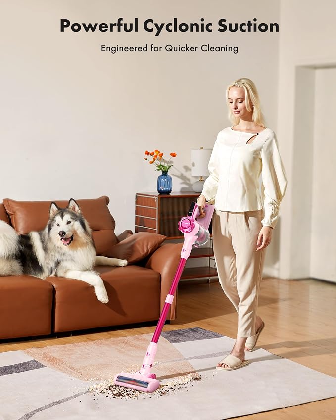 Trucozie Cordless Vacuum Cleaner, 8-in-1 Lightweight Stick Vacuum - Image 3