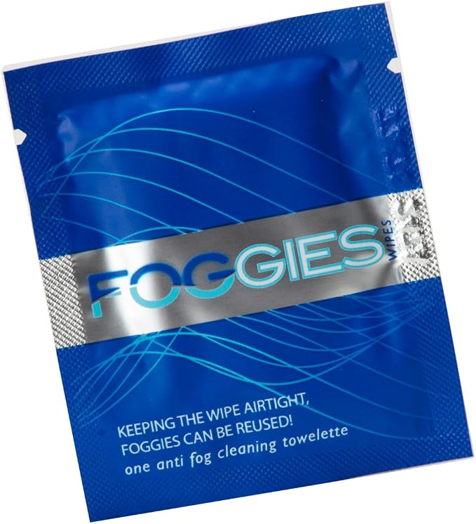 Foggies Anti-Fog Towelettes 6-Pack | 2-in-1 Lens Cleaner & Anti-Fog Wipe | - Image 3