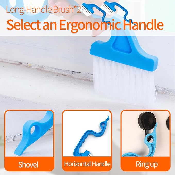 19 Pcs Small Crevice Cleaning Brush Set, Groove Gap Cleaning Tool - Image 8