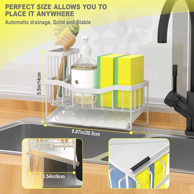 Maifan Sink Caddy Sponge Holder - Image 5