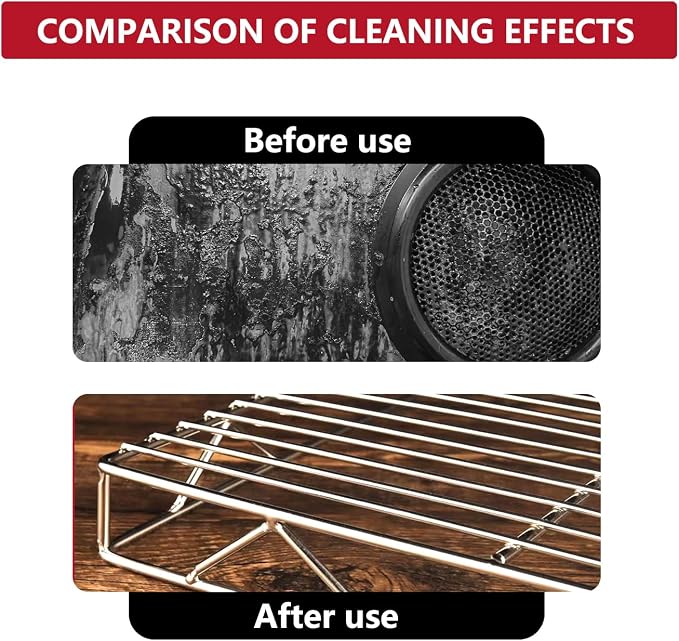Grill Brush BBQ Grill Cleaner Brush Safe & Efficient Grill Cleaning Brush12- - Image 2