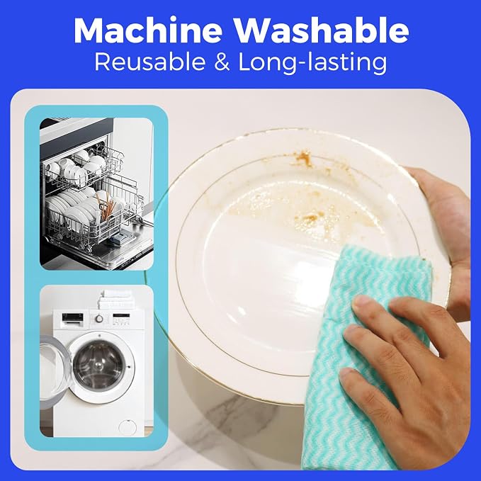 Reusable Cleaning Towels Handi Wipes Reusable Cloths Disposabel Dish Cloths - Image 8