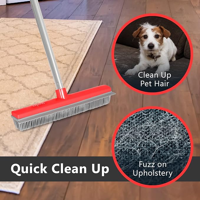 Stanley Home Products Rubber Broom - Image 4