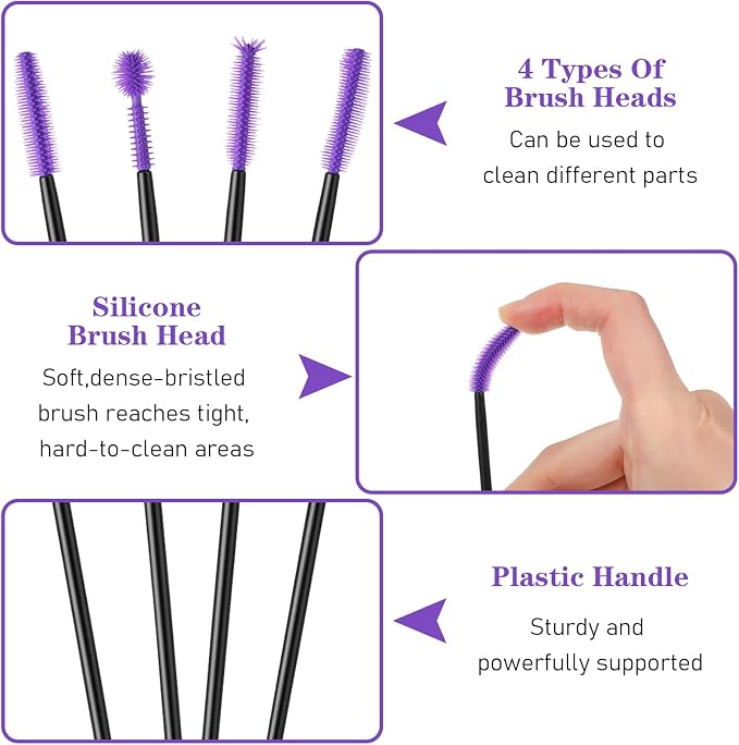 40 PCS Sewing Machine Cleaning Brushes - Image 5