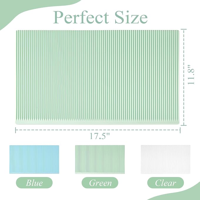Non-Slip Silicone Refrigerator Liners - Image 2