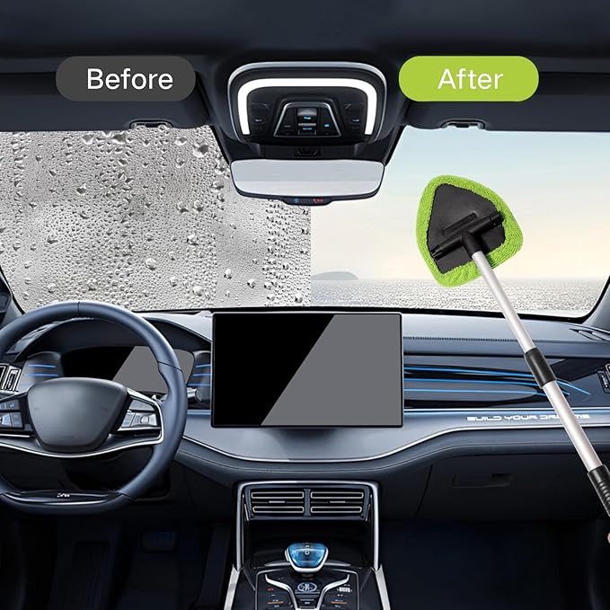 10pcs Windshield Cleaner Tool, Car Window Cleaning Wash Kit - Image 3