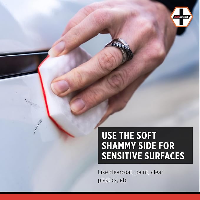 AutoERASERS™ Instant Detailing Car Bikes Wash Sponge, Non-Scratch Car Cleaning - Image 7