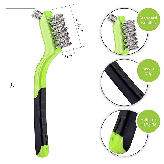 Wire Brush Set 3Pcs - Image 2