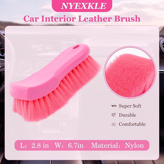 Car Cleaning and Scrub Brush - Image 2