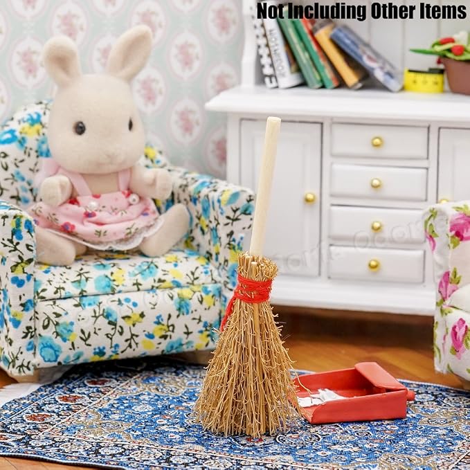 Odoria 1/12 Miniature Broom Dollhouse Decoration Accessories - Image 6