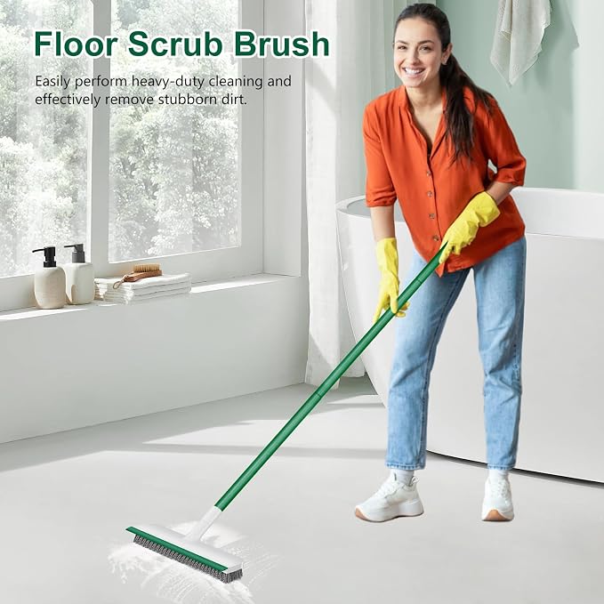 SetSail Upgraded Large 12 in Wide Floor Scrub Brush - Image 7