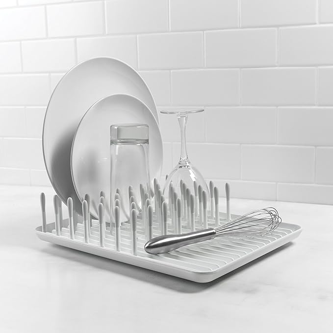 OXO Good Grips Compact Dish Rack, 13-3/4" x 10-3/8" x 3-1/2" h - Image 3