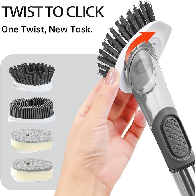 Soap Dispensing Scrub Brush - Image 4