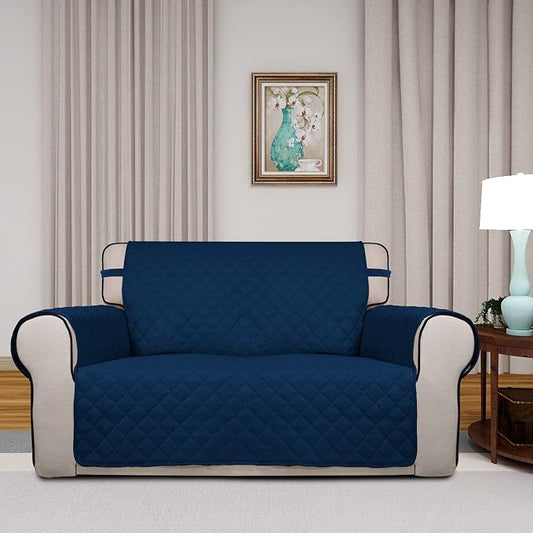 PureFit Reversible Quilted Sofa Cover, Water Resistant Medium Slipcover - Image 2
