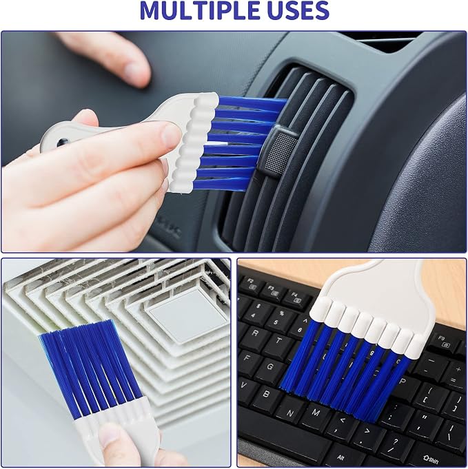 Boao 16 Packs Coil Brush Air Conditioner Condenser Refrigerator Cleaning HVAC - Image 4