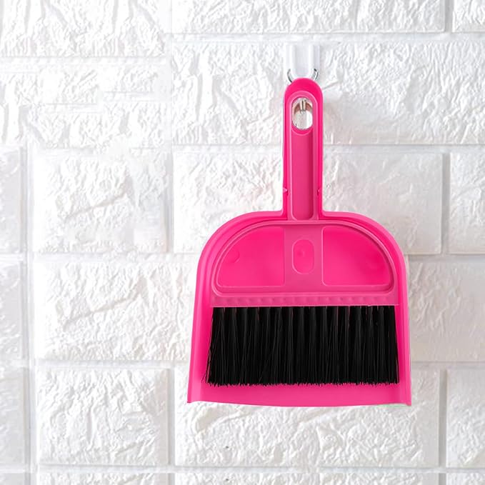 TOPZEA 6 Pack Mini Dust Pan and Brush Set, Mini Hand Broom Dustpan Set Hand - Image 7
