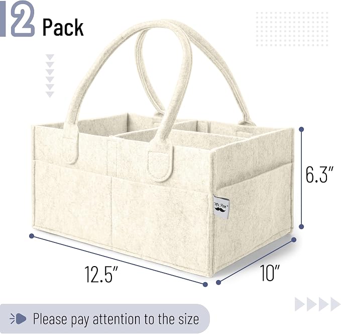 Mr. Pen- Baby Diaper Caddy Organizer, 2 Pack, Baby Caddy Organizer - Image 2