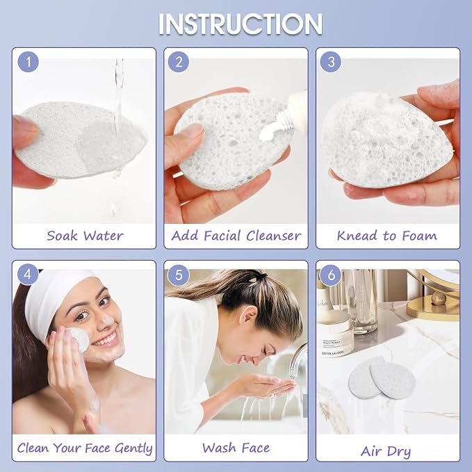 ORIGHTY 96 Count Facial Sponges - Image 4