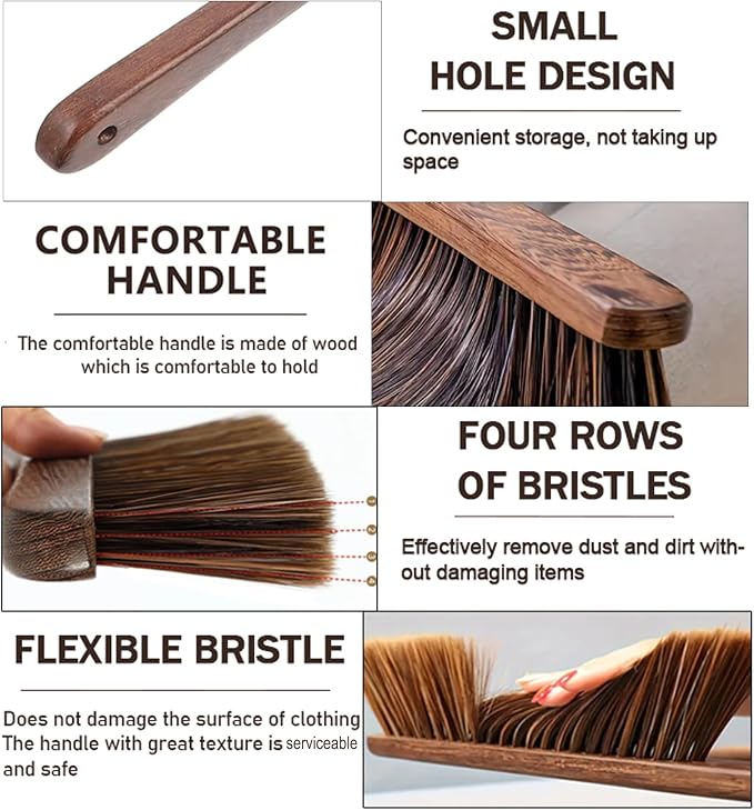 Hand Broom Brush Dust Cleaning: Hand Brush, Dusting Brush, Couch Brush - Image 6
