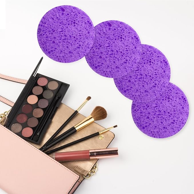 50-Count Large Compressed Facial Sponges - Image 3