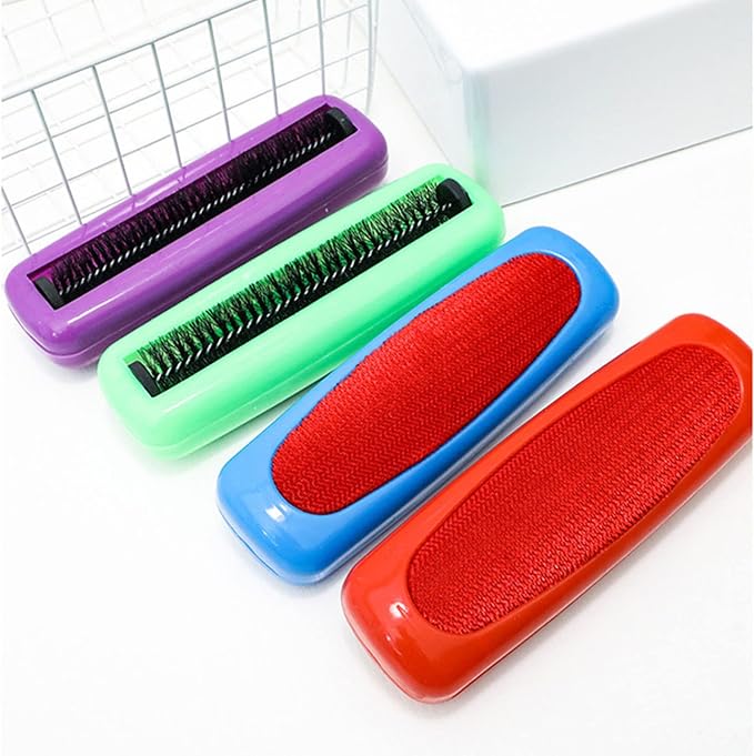 Manual Table Crumb Cleaner Brush Handheld Carpet Table Sweeper Brush Used - Image 5
