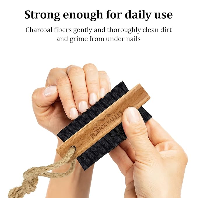 Wooden Cleaning Finger Nail Brush - Image 4