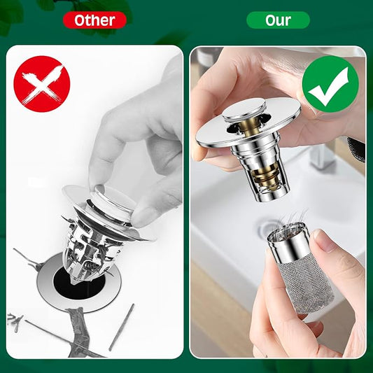 3 in 1 Sink Drain Strainer - Image 2