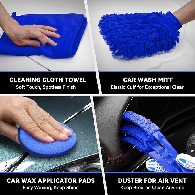 Auto Dynasty Car Detailing Kit, Professional Car Care Cleaning Wash Kit - Image 5