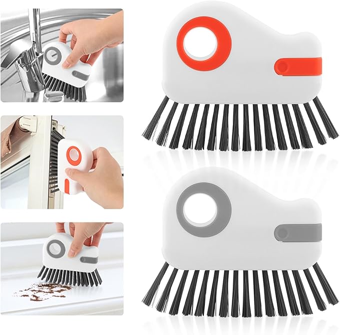 2Pcs 2 in 1 Groove Cleaning Brush, Window Track Cleaning Tools by Unknown