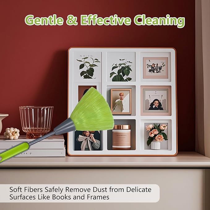 Mini Duster for Desk and Office Small Microfiber Cleaning Tool 10" Dusters for - Image 4