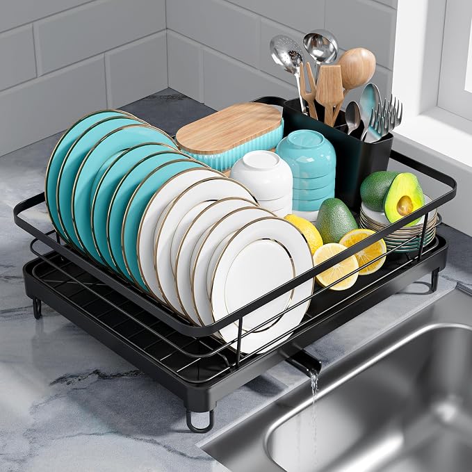 Stainless Steel Dish Drying Rack by Sakugi
