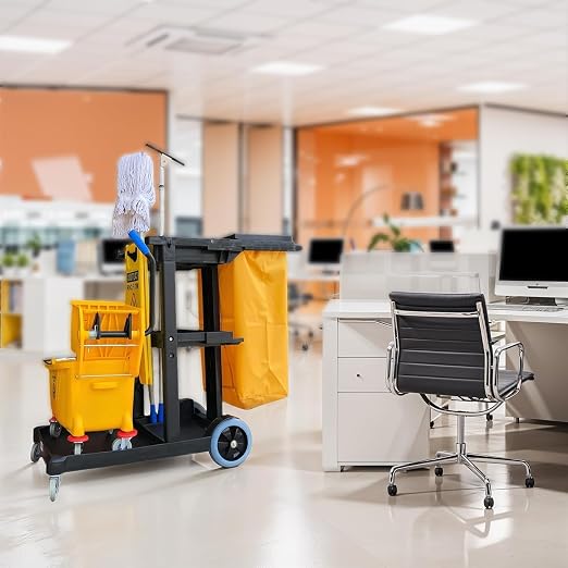 Simpli-Magic Commercial Cleaning Cart - Image 2