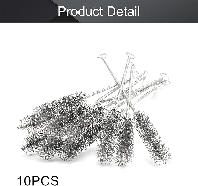 Utoolmart Steel Wire Cleaning Brush, Spiral Power Tube Brush, Steel Wire Tube - Image 4