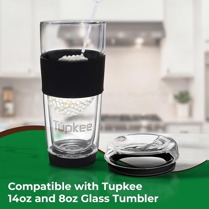Tupkee Small Glass Cleaning Brush – Soft Non-Scratch Foam Bristles – Glass - Image 6