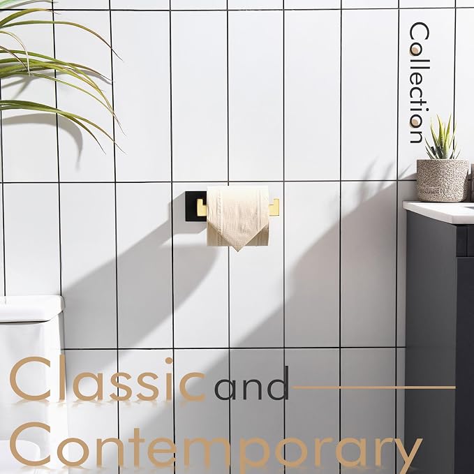 KOKOSIRI Toilet Paper Holders Wall Mounted Toilet Roll Holder - Image 9
