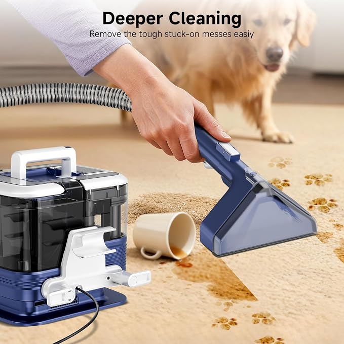 Portable Carpet Cleaner & Upholstery Cleaner Machine - Image 2