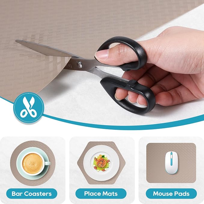 Shelf Liners for Kitchen Cabinets, Waterproof and Oil-Proof Kitchen Cupboard - Image 5