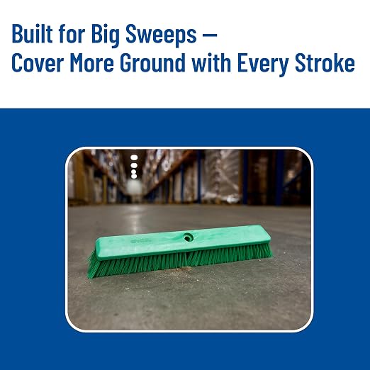 SPARTA 41890EC09 Omni Sweep Plastic Push Broom Head, Heavy Duty, Industrial - Image 6