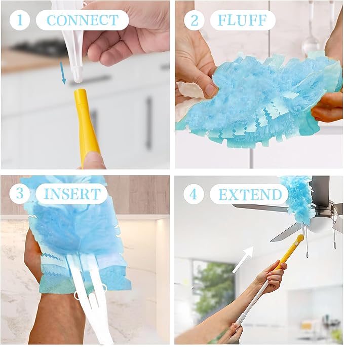 40 Count Duster Refills 360 Heavy Duty Duster Refills Compatible - Image 5
