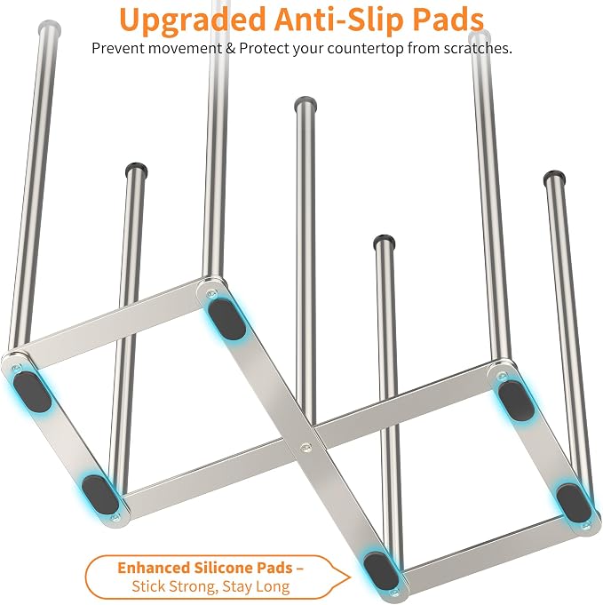 Foldable Bottle Drying Rack, Baby Bottle Drying Rack, Collapsible Cup Draining - Image 8